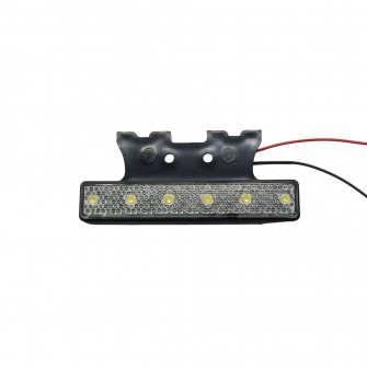 Фонарь габаритный диодный 24v 6LED с кронштейном белый