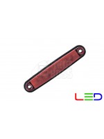 Габаритний ліхтар Червоний 24v 9LED