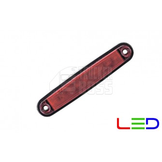 Габаритный фонарь Красный 24v 9LED