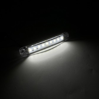 Фонарь габаритный диодный 12-24v 9 LED белый