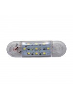 Фонарь габаритный диодный 12-24v 9 LED белый