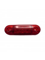 Фонарь габаритный диодный 12-24v 9 LED красный
