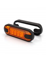 Габаритный фонарь «Slim» 4LED 12-24v Желтый LD3211