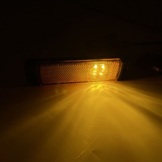 Фонарь габаритный Желтый 24v LED E-MARK