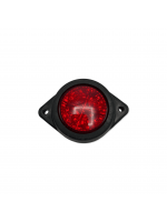 Габаритный фонарь светодиодный красный 4LED 24V