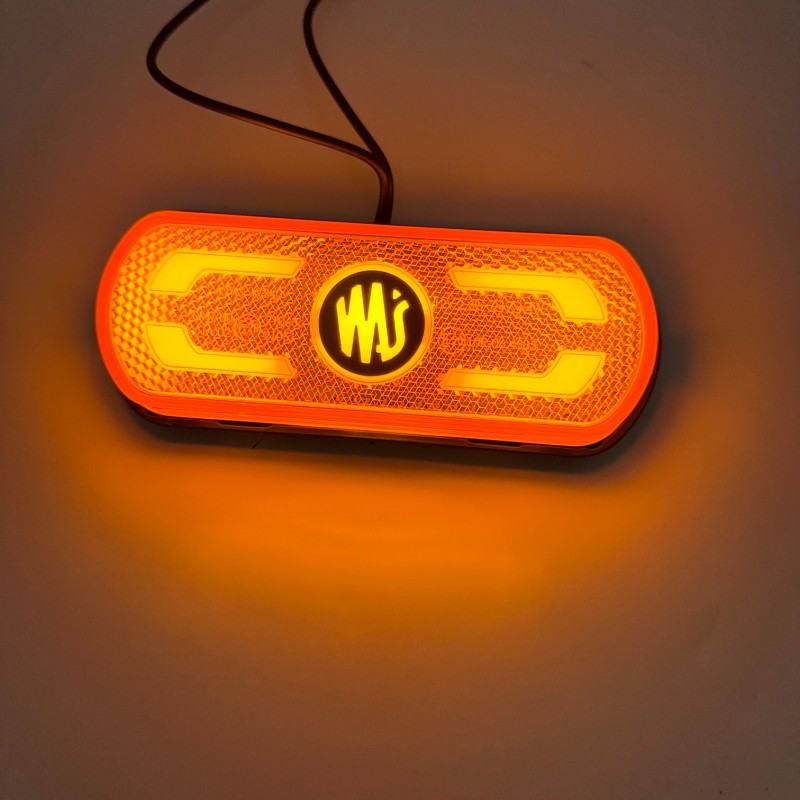 Габаритный фонарь прицепа с кронштейном LED 12-24V Логотип WAS