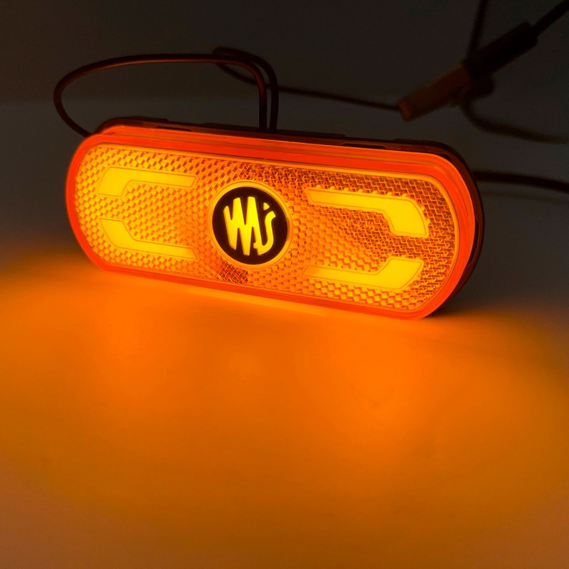 Габаритный фонарь прицепа с кронштейном LED 12-24V Логотип WAS