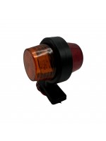 Габаритный фонарь диодный 12-24В 10 см красно-желтый