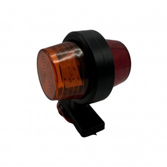 Габаритный фонарь диодный 12-24В 10 см красно-желтый