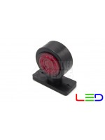 Фонарь габаритный прицепа LED 8см 12-24v