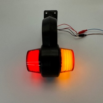 Габарит "HOLLAND STYLE" Желто-красный неон 12-24v 15см