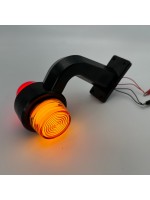 Габарит "HOLLAND STYLE" Желто-красный неон 12-24v 15см