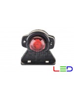 Ліхтар габаритний діодний 24v 1LED червоний