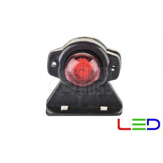 Фонарь габаритный диодный 24v 1LED красный