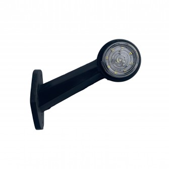 Габарит заноса прицепа двухцветный LED 16см под углом 45˚ 24v