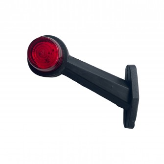 Габарит заноса прицепа двухцветный LED 16см под углом 45˚ 24v