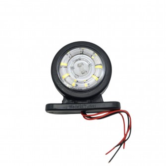 Габаритний ліхтар (Ріжок) LED 12-24v FR0136RW
