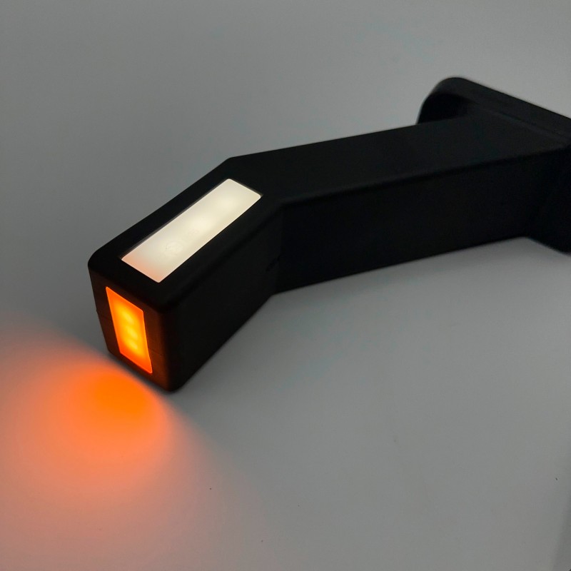 Габаритный фонарь заноса прицепа трехцветный LED 12-24V Правый WAS