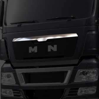 Накладка на капот TGA/TGX/TGS/TGL нержавійка