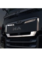 Накладки на капот TGX 2021 нержавеющая сталь