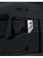 Накладки на окно спалки TGX 2021 нержавеющая сталь