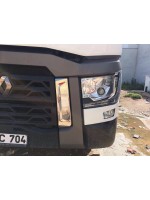 Боковые накладки решетки радиатора RENAULT T с нержавейки