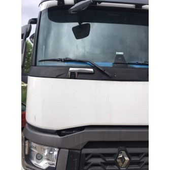 Накладки на ручку капота RENAULT T з нержавіючої сталі