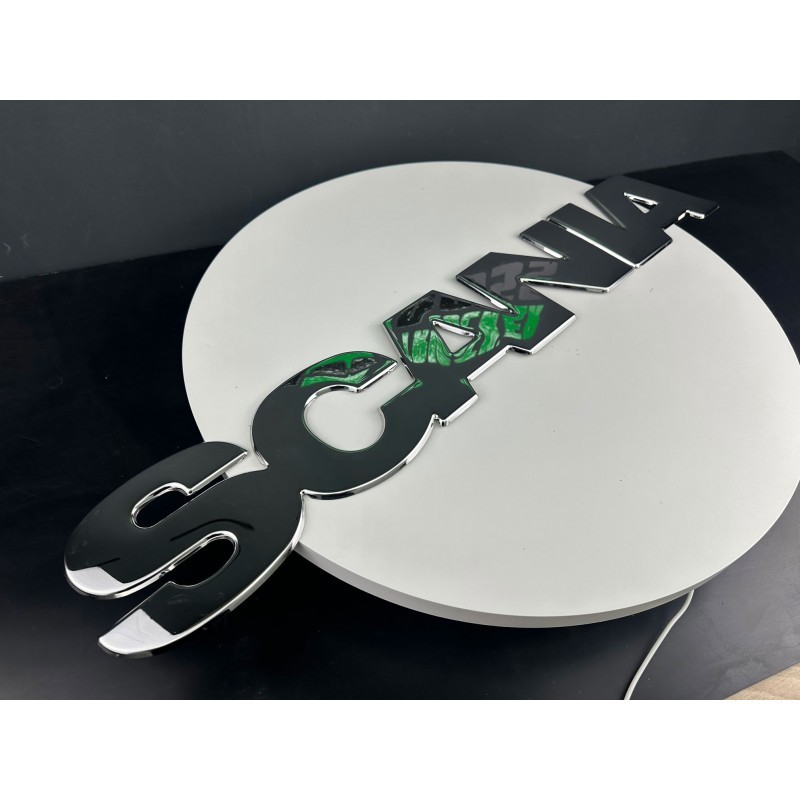 Накладки буквы SCANIA 2009-2016г из нержавеющей стали Накладки буквы SCANIA 2009-2016г из нержавеющей стали