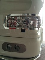 Накладки на фары и противотуманные фары XF105 нержавеющая сталь