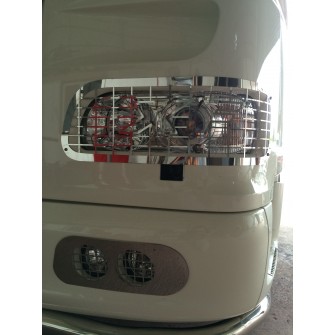 Накладки на фары и противотуманные фары XF105 нержавеющая сталь