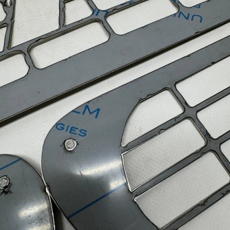 Накладки на фары и противотуманные фары XF105 нержавеющая сталь