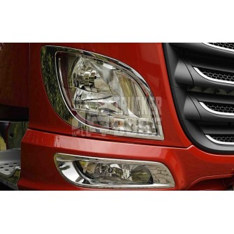 Накладка на фары DAF XF106 нержавеющая сталь