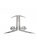 Накладка на ветровики Volvo FH4 ​​нержавейка