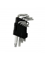 Набор ключей TORX, Cr-V, 9 шт. (Т10-Т50)