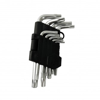Набор ключей TORX, Cr-V, 9 шт. (Т10-Т50)