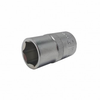 Головки шестигранные Cr-V, присоединительный квадрат 1/2 дюйма, 15 мм