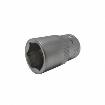 Головки шестигранные Cr-V, присоединительный квадрат 1/2 дюйма, 17 мм