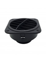 Регулятор подавання повітря квадратний 60 мм