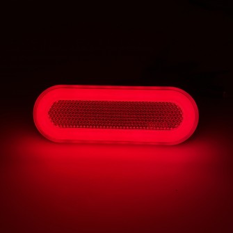 Габаритный фонарь Красный Неон 24v LED