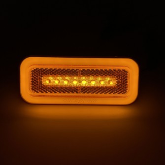 Габаритний ліхтар причепа LED НЕОН 12-24v Жовтий CERAY