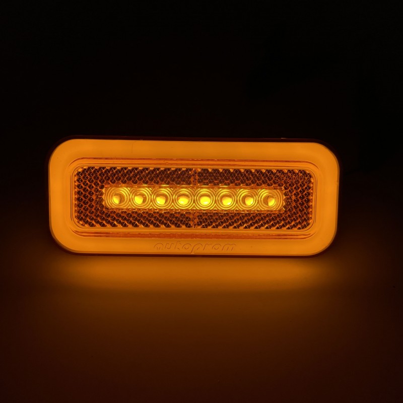 Габаритный фонарь прицепа LED НЕОН 12-24v Желтый CERAY