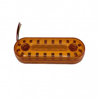 Габаритний ліхтар 12-24v Жовтий з функцією повороту CERAY