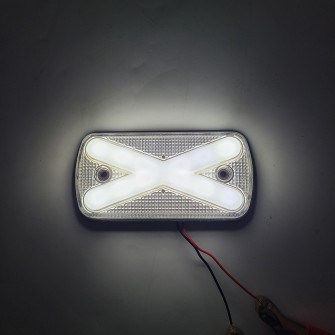 Габаритный фонарь Неон Белый 12-24v LED BAD