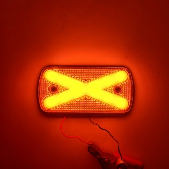 Габаритний ліхтар Неон Жовтий 12-24v LED BAD