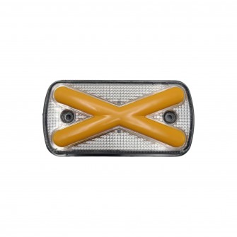 Габаритний ліхтар Неон Жовтий 12-24v LED BAD
