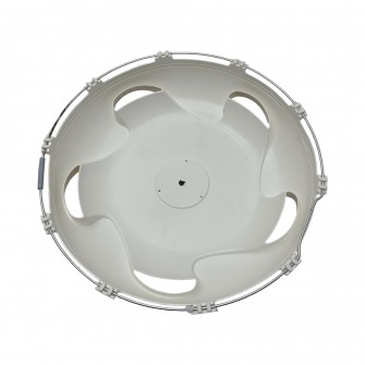 Ковпак пластиковий на переднє колесо 19,5" Білий
