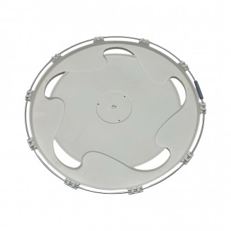 Ковпак пластиковий на заднє колесо 19,5" Білий