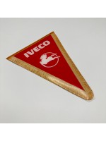 Наклейка треугольный вымпел IVECO красный