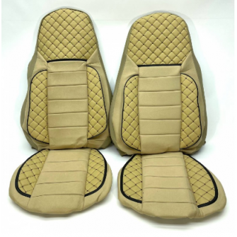 Чехлы на сиденье MAN TGA 430-460-480 Бежевые