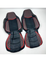 Чехлы на сиденье TGX/TGS 2021 черные